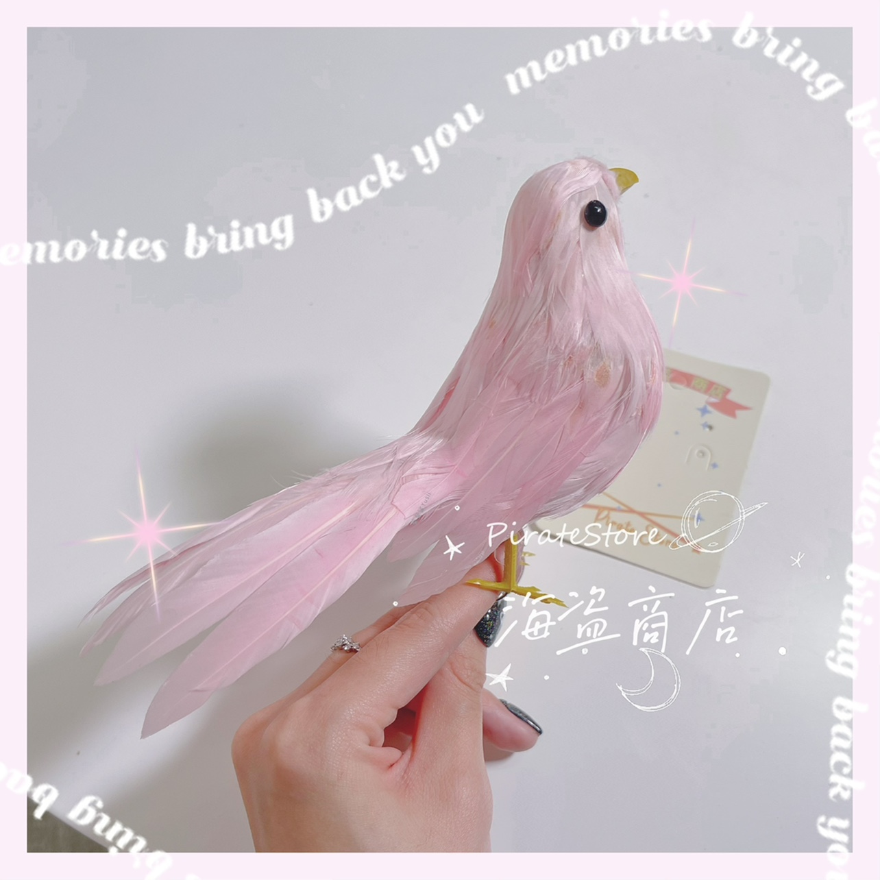 那只粉色小鸟 如我梦想的青春一般梦幻浪漫且敏感 lolita汉服布景