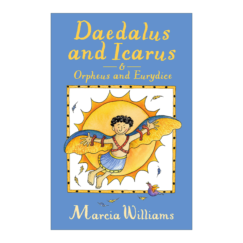 英文原版 Daedalus and Icarus and Orpheus and Eurydice 漫画希腊神话 代达罗斯 伊卡洛斯 俄耳甫斯与欧律狄克 英文版 进口书籍