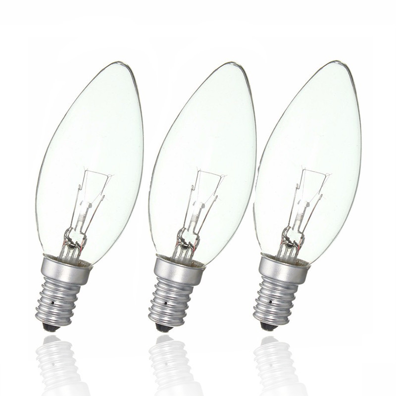 Incandescent Lamp Filament Bulb E14 25W/40W/60W Refrigerator