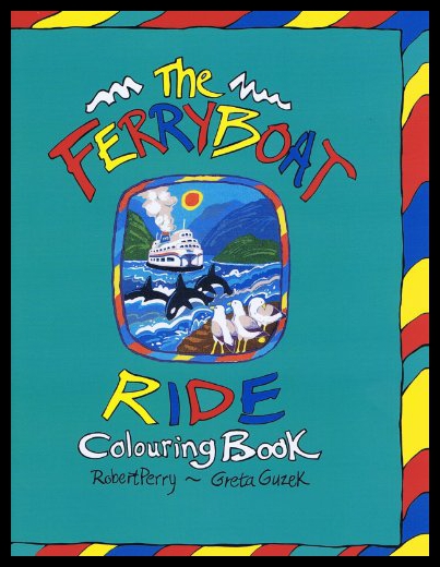 【预售】The Ferryboat Ride Colouring Book