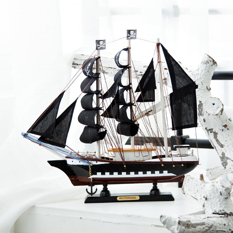 一帆风顺 模型 地中海 木制 家具摆设 室内装饰品