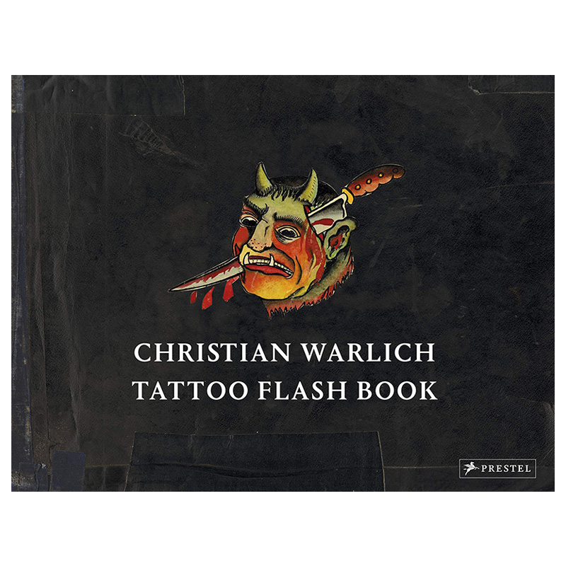 【现货】克里斯汀·沃里克:刺青灵感英文字体图案标志平面设计精装进口原版外版书籍Christian Warlich: Tattoo Flash Book