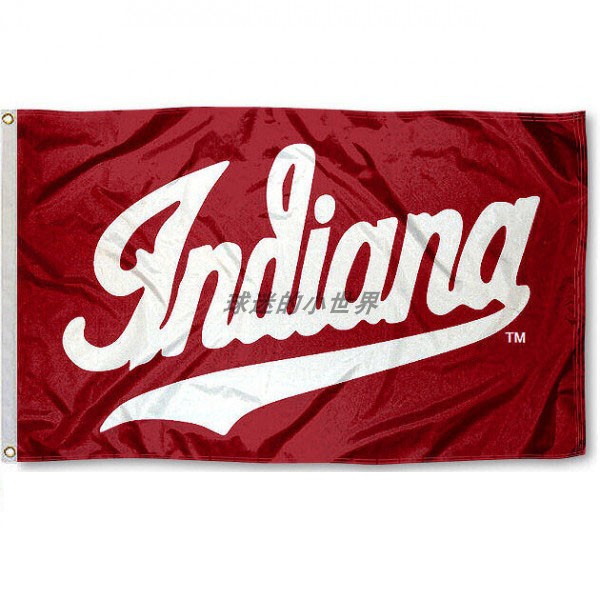 Indiana University Flag美国印第安纳大学名校旗帜海报订制