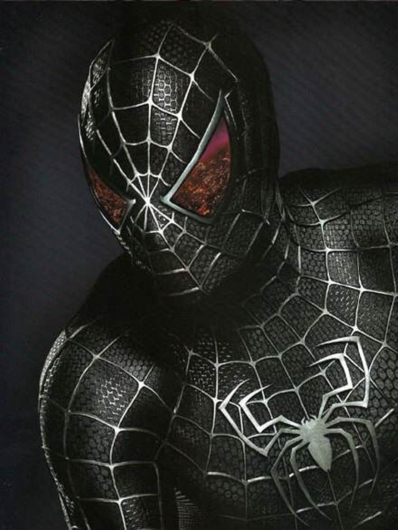 经典蜘蛛侠3黑蜘蛛毒液cosplay连体紧身衣成人3D印花弹力莱卡面料