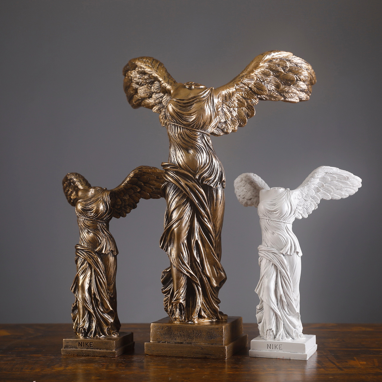 欧式软装工艺品摆件胜利女神雕塑断臂维纳斯石膏模型素描人物塑像