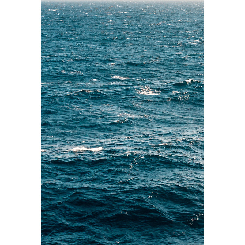 蓝色大海海浪写真大海拍照背景艺术写真夏天主题帆布喷绘摄影背景纸拍照背景布复古黑色海岸影楼MH-0367