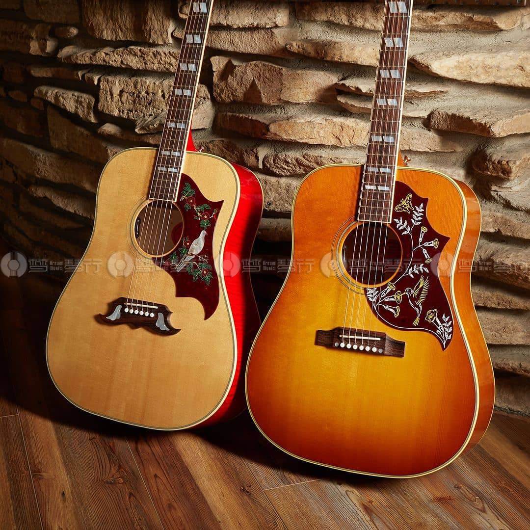 梦琴行 现货Gibson吉普森Hummingbird蜂鸟/鸽子系列美产全单吉他