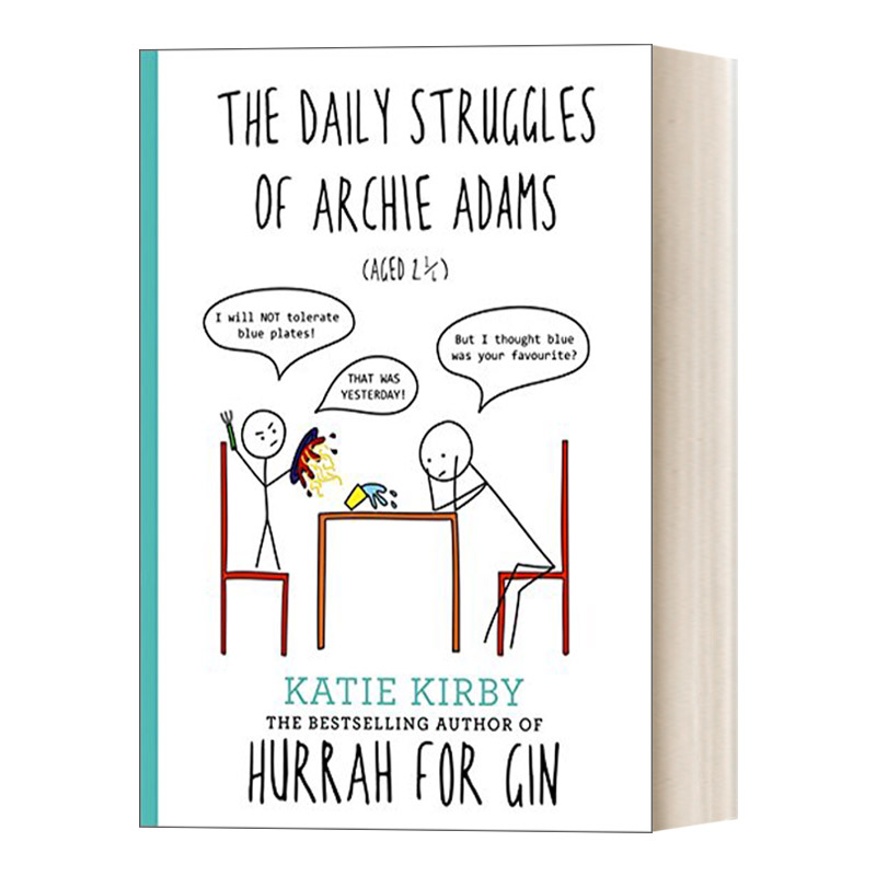 英文原版 Hurrah for Gin The Daily Struggles of Archie Adams Aged 2 ?干杯 阿奇亚当斯的每日挣扎 英文版 进口英语原版书籍