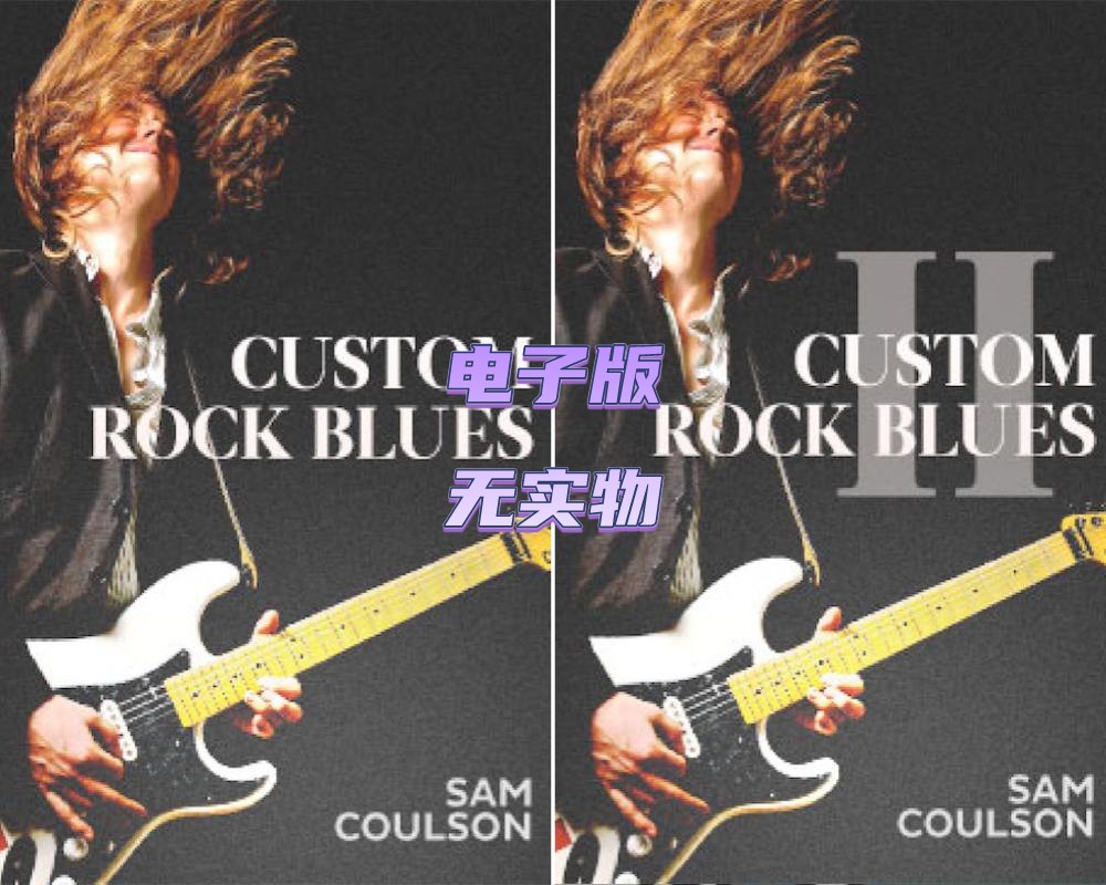 Custom Rock Blues Sam Coulson 2套10首JTC摇滚布鲁斯吉他独奏谱