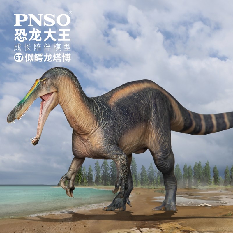 PNSO2022新品似鳄龙塔博恐龙大王成长陪伴模型大孩子收藏摆件现货