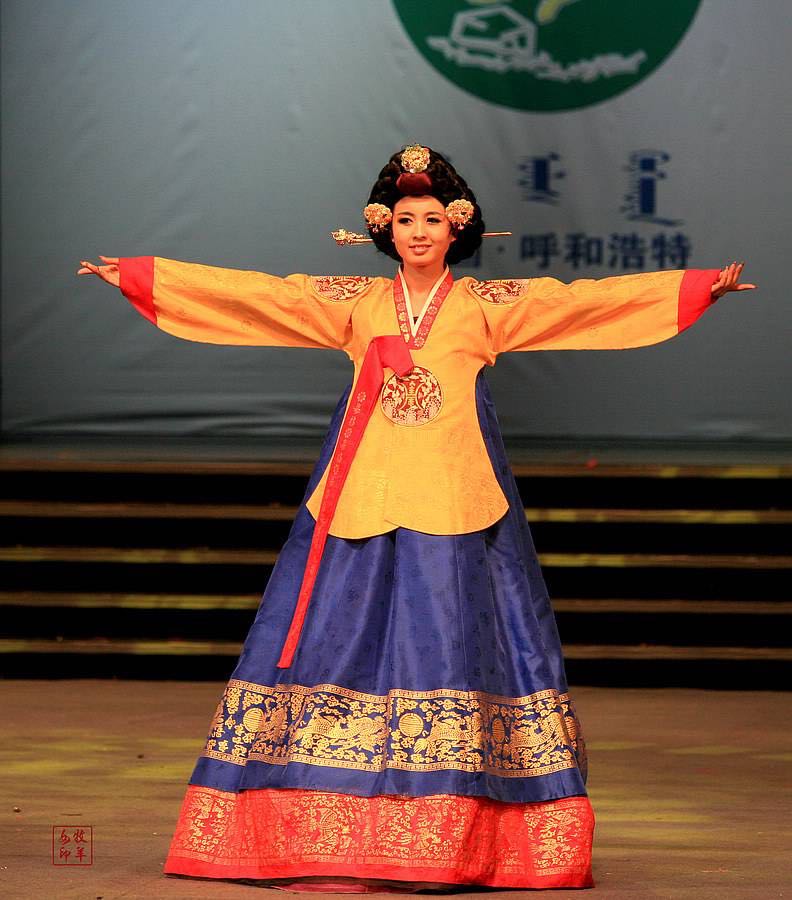 韩服女装朝鲜演出服汉服女服装舞蹈服民族风礼服韩国服饰宫廷套装