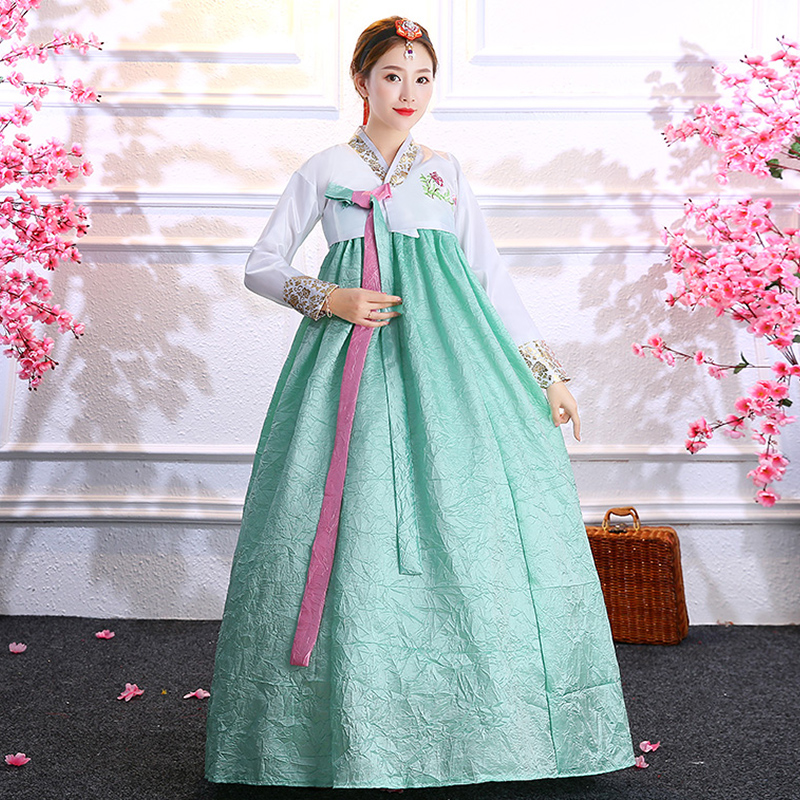 传统古代韩服女装朝鲜族民族服饰韩国婚礼写真大长今演出舞蹈服装