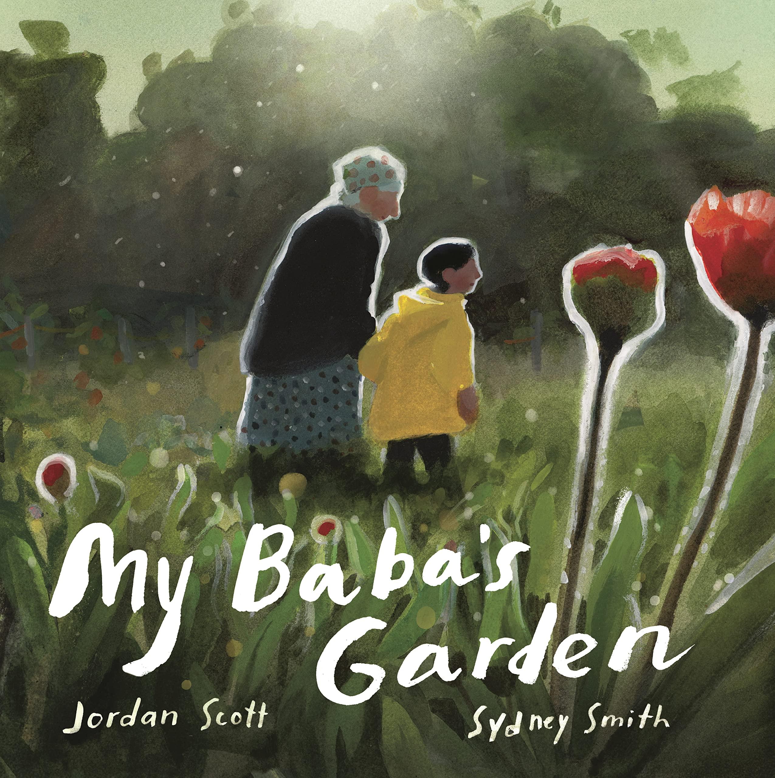 2024国际安徒生奖得主作品 外婆的菜园 Sydney Smith 插画 精装儿童绘本 英文原版 My Baba's Garden