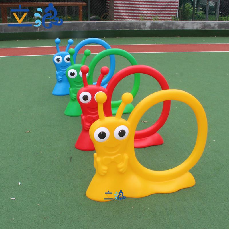幼儿卡通钻圈儿童钻山洞拱形门塑料跨栏户外体育活动器材感统玩具