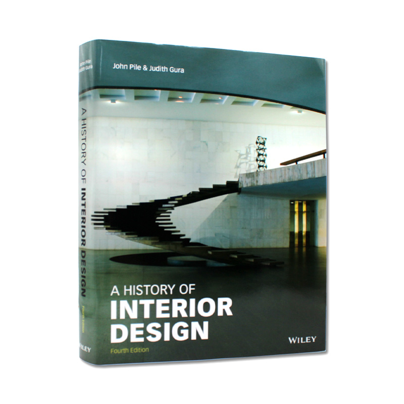 现货 History of Interior Design 室内设计的历史 收录665张照片和绘画  探讨设计风格和运动 英文原版