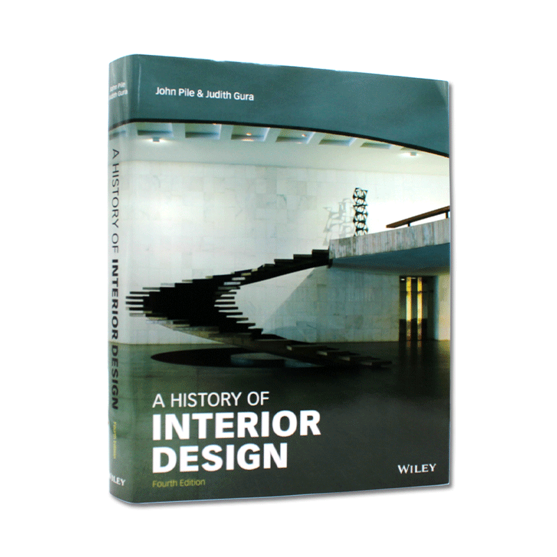 现货包邮 History of Interior Design 室内设计的历史 收录665张照片和绘画 室内设计艺术史 探讨设计风格和运动 英文原版