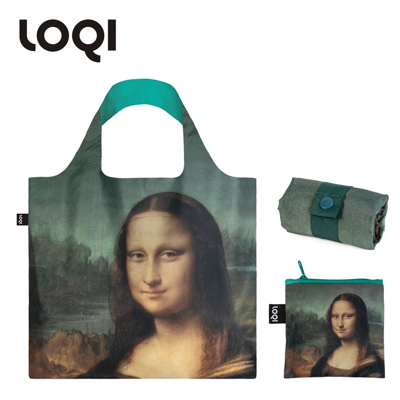 德国LOQI博物馆名画艺术衍生品创意产品环保袋 达芬奇 蒙娜丽莎