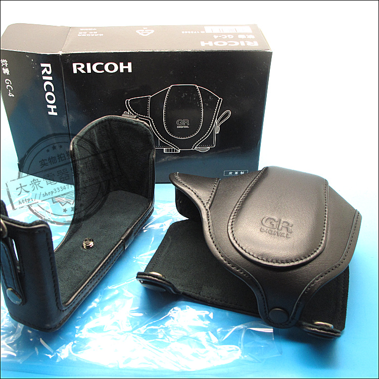 原装理光RICOH GC-4 GRD4 GRD3 数码相机包保护套皮套 正品真皮包