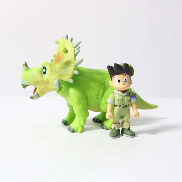 正版散货 TOMY 多美卡哆啦A梦大雄的新恐龙模型公仔胖虎手办玩具