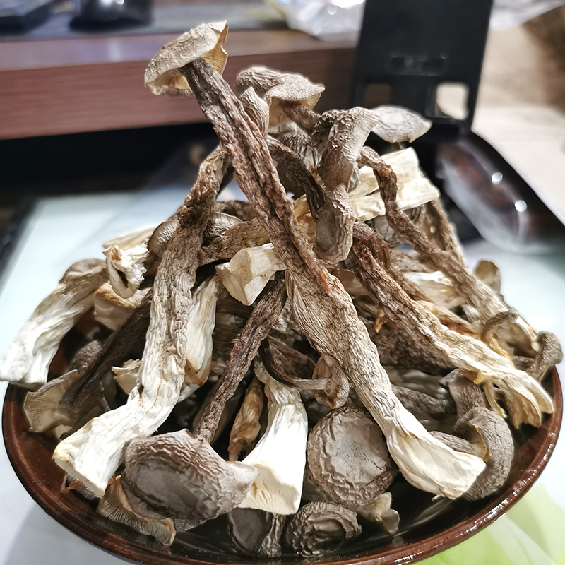 鹿茸菇干货500g新货鹿茸菌特产脆脆菇炖汤煲汤蘑菇云南香菇菌子