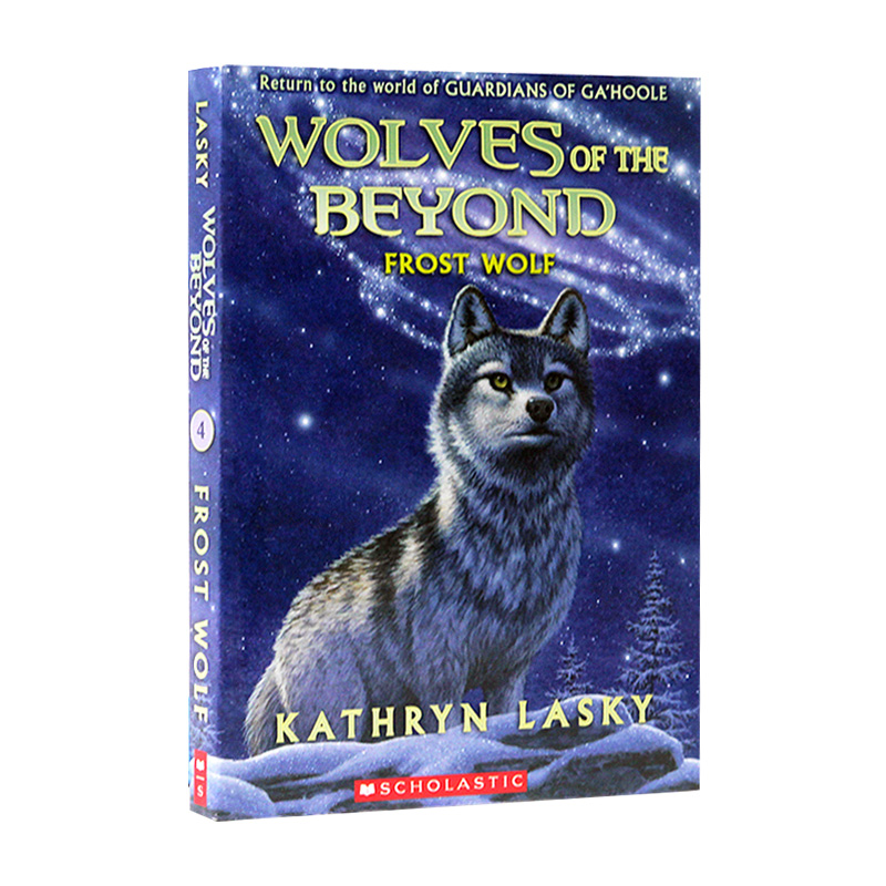 绝境狼王4 星梯的召唤 英文原版 Wolves of the Beyond 4 Frost Wolf 英文版动物奇幻小说 儿童英语章节桥梁书 进口儿童文学书籍