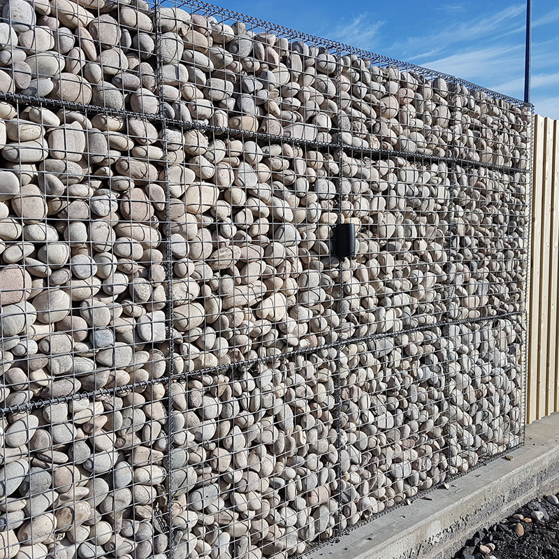 焊石笼网四边加筋焊接格宾网箱水利防汛生态护坡景观挡土石头墙