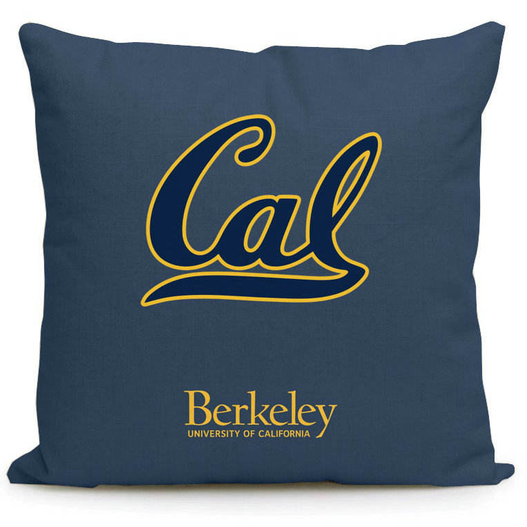 美国名校周边加州大学伯克利分校礼品纪念品校徽标志靠垫抱枕