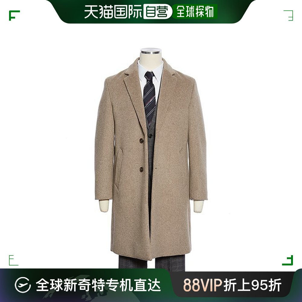 韩国直邮renoma 毛呢大衣 [F/W] 毛材质 羊绒 混合材质 基本款 米
