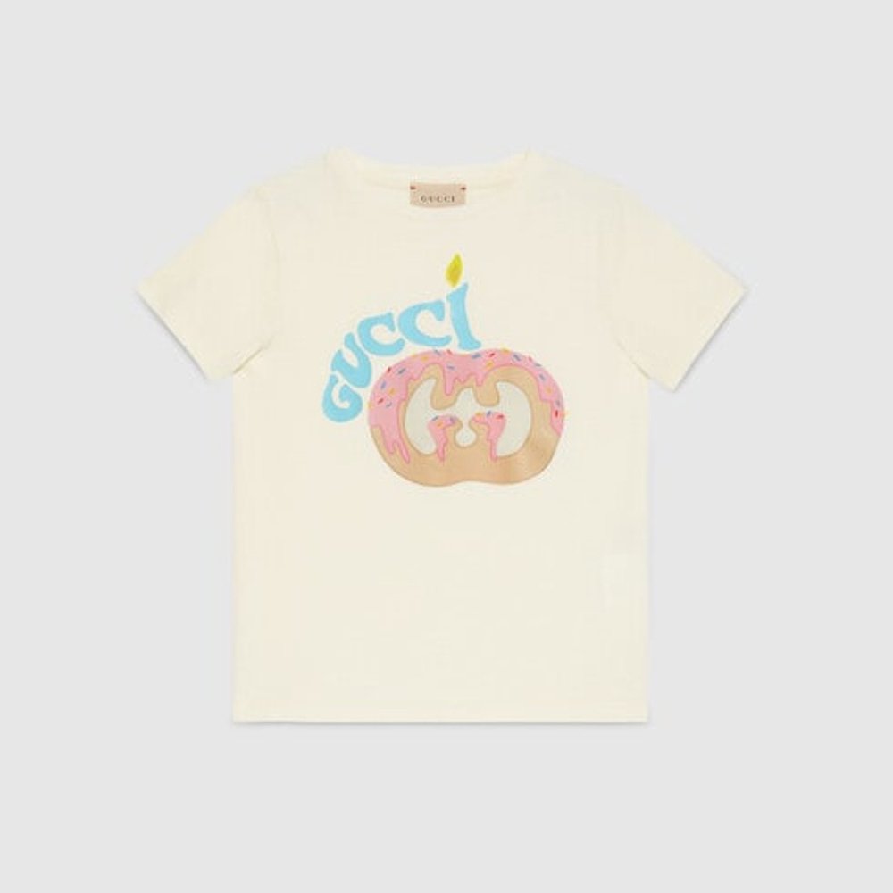 GUCCI(古驰) 女童儿童针织棉T恤