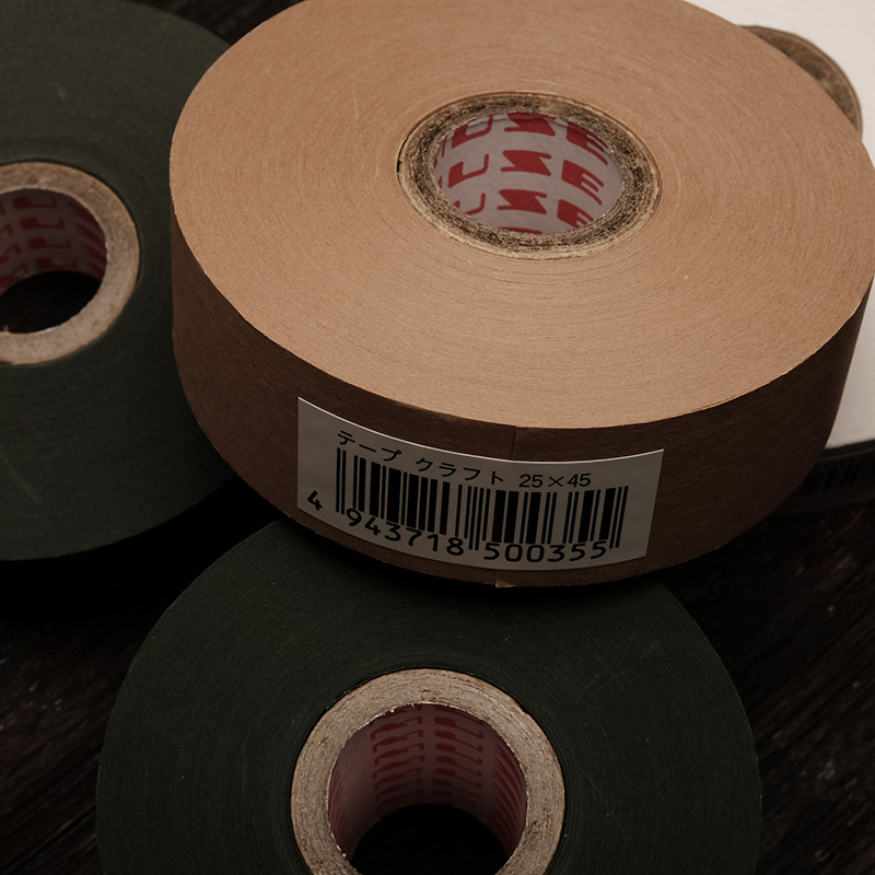 日本muse进口水胶带水彩画裱纸带无酸水溶胶带永山裕子同款圣诞绿