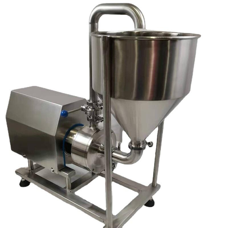 厂家乳化泵 固液分散搅拌混合系统 高剪切吸粉式粉液分散泵混合泵