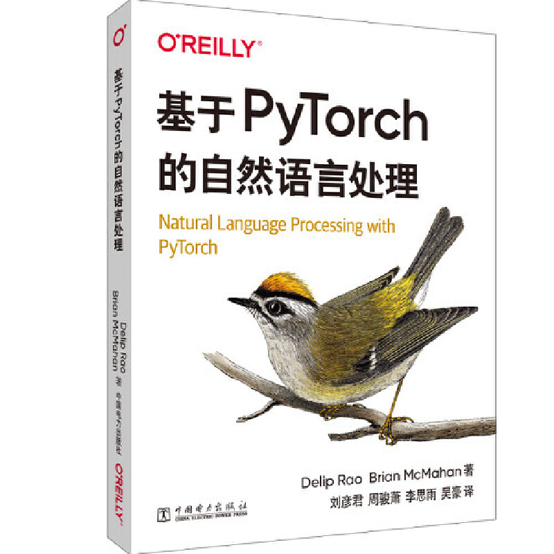 2020新书 基于PyTorch的自然语言处理 构建NLP系统设计模式 应用PyTorch探索NLP和深度学习如何使用递归神经网络对序列数据建模书