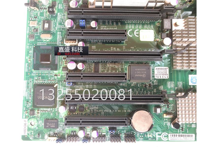 超微 H8DG6-F AMD G34 双路皓龙服务器主板 带SAS 接口