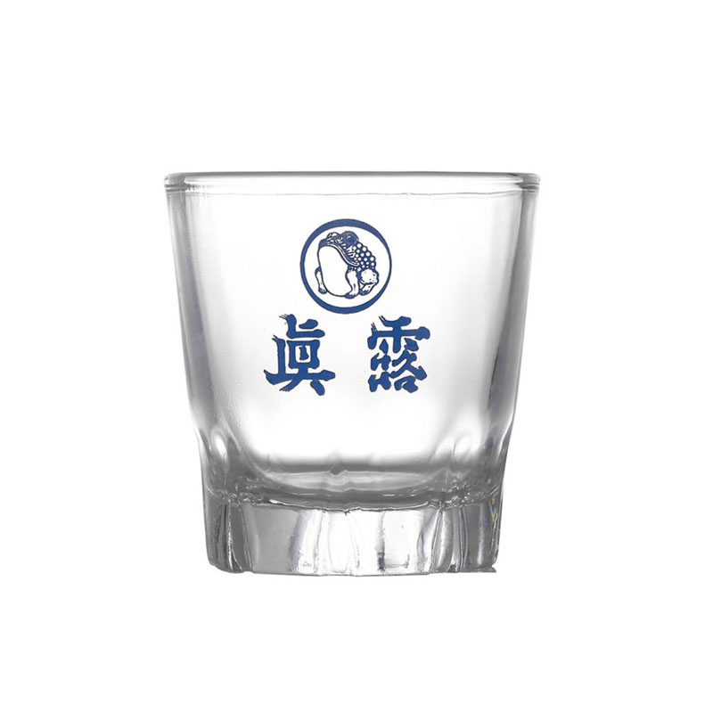 韩国真露蓝色青蛙ins迷你小清新威士忌日式高颜值一口玻璃烧酒杯