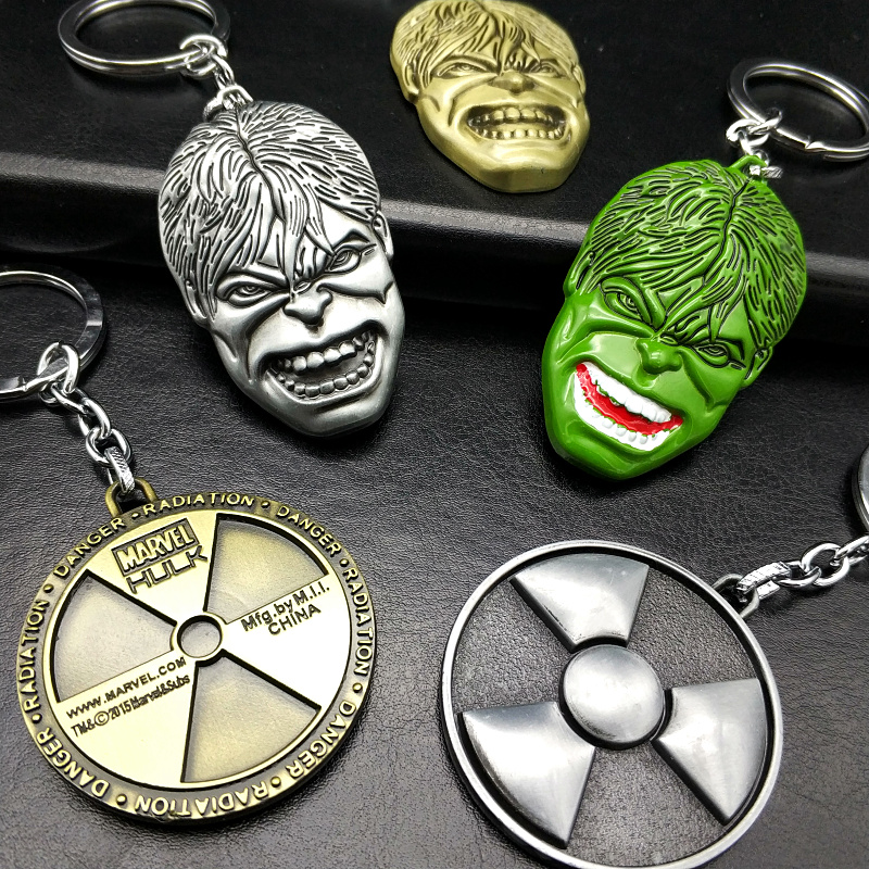 绿巨人钥浩克Hulk钥匙扣周边头像面具创意汽车钥匙扣链挂件挂饰男