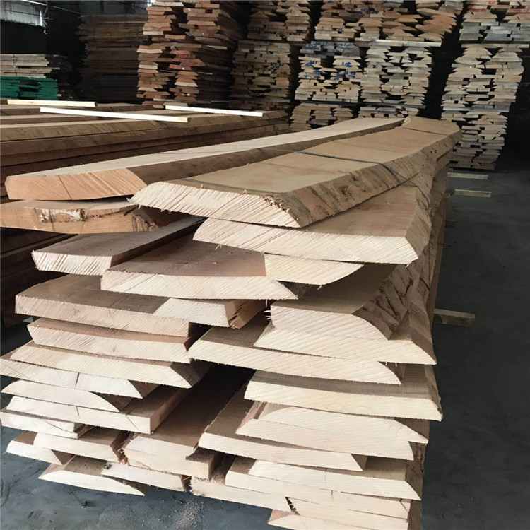 德国榉木毛边材FSC认证直边材实木木料工艺木制品木桌子楼梯大板