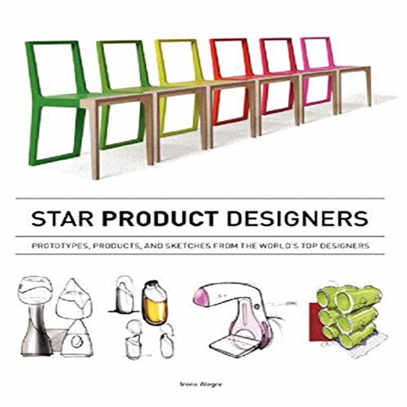 明星产品设计师英文原版 Star Product Designers 精装 设计产品过程 产品设计手绘工具书 产品结构设计书籍 艺术进口正版