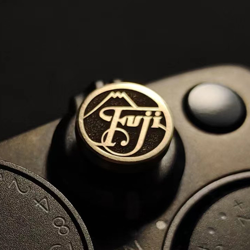 富士相机快门按钮复古日式黄铜金属个性定制创意礼品配件胶片FUJI