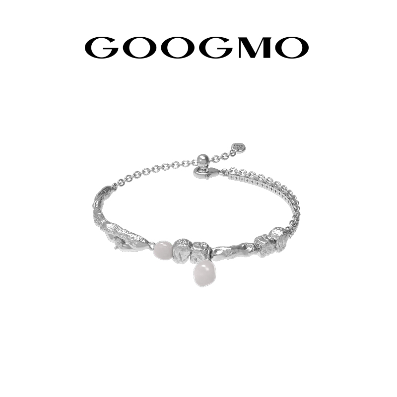 GOOGMO失重系列拼接淡水珍珠手链女生ins小众设计2024年新款