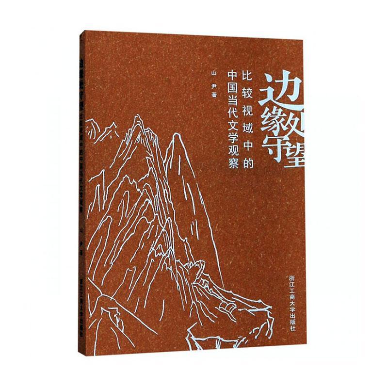 边缘处守望:比较视域中的中国当代文学观察山尹  文学书籍