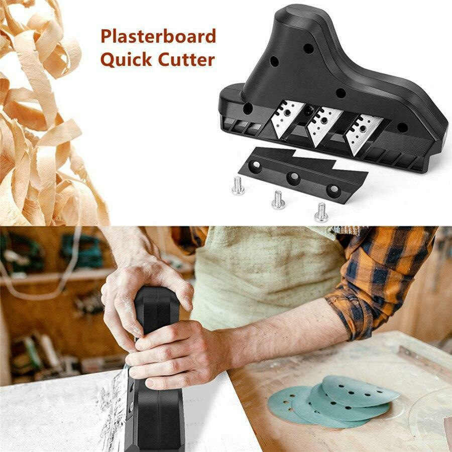 plasterboard quick cutter石膏板边缘修剪工具木工倒角手工刨刀