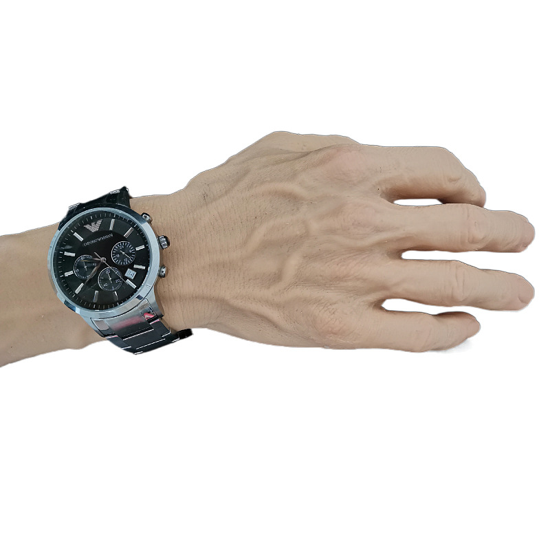 饰品手表拍摄展示道具手指关节可弯曲定位 男性手模真人倒模