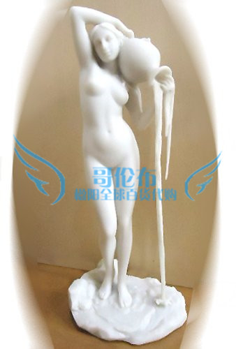 日本代购 雕塑雕像 希腊美神维纳斯大理石雕像 家居装饰摆件欧式