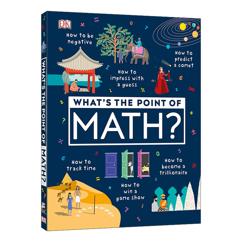 英文原版 What's the Point of Math? DK 数学启蒙书籍 数学的意义 精装美版全彩 英文版 进口英语原版书籍