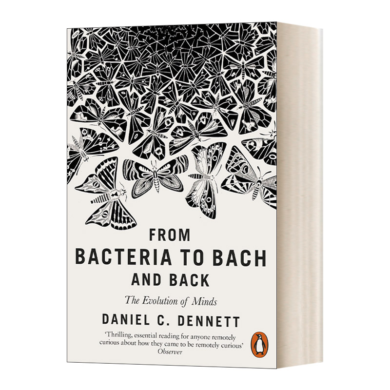 英文原版 From Bacteria to Bach and Back The Evolution of Minds 从细菌到巴赫 心智的进化 英文版 进口英语原版书籍