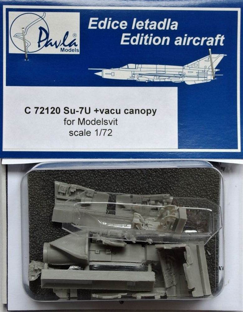 PAMC72120苏-7U/SU-7U攻击教练机1/72拼装模型树脂座舱