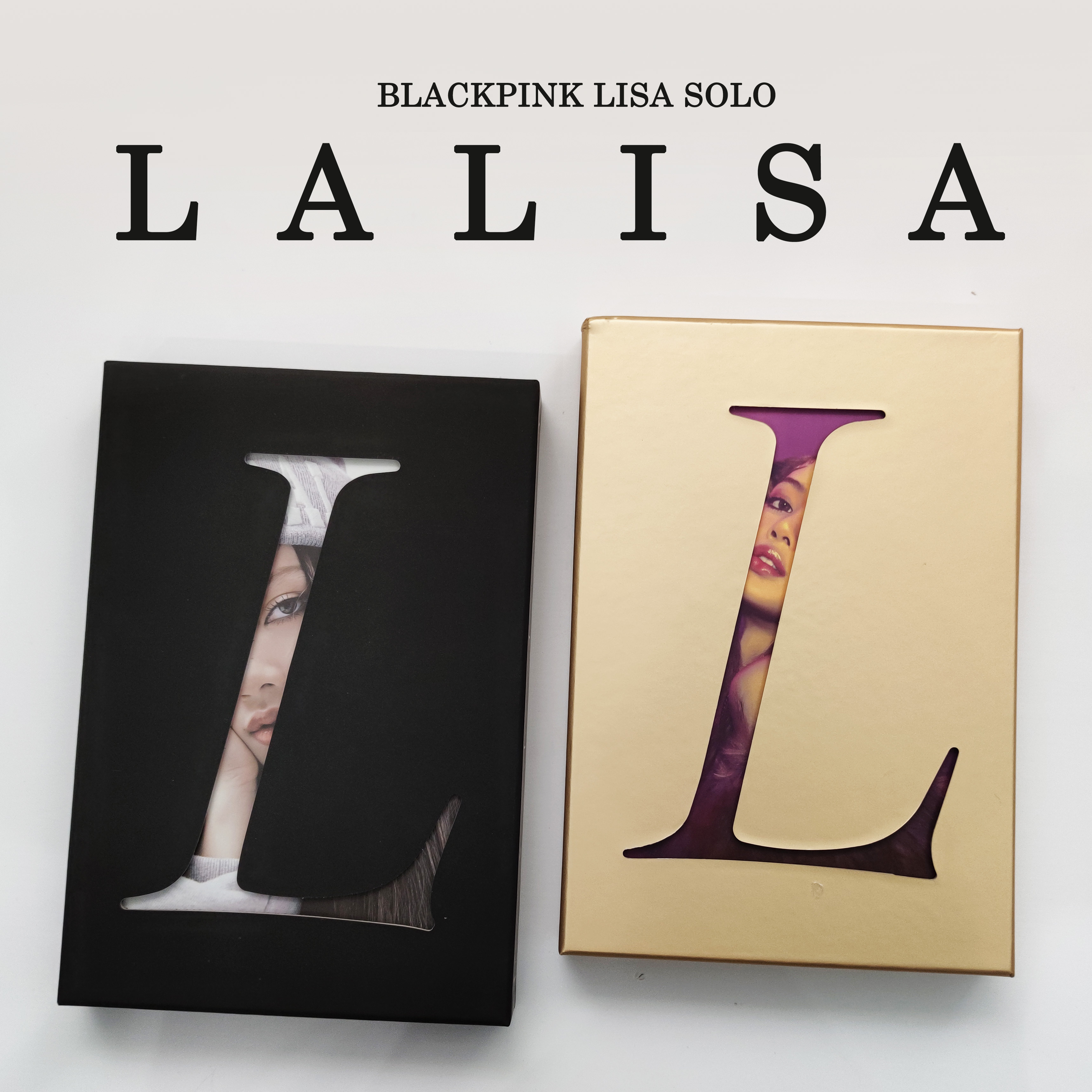 现货 BLACKPINK 粉墨 LISA solo专辑 LALISA CD+小卡写真海报周边