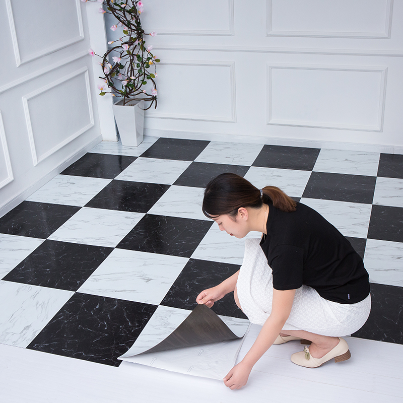 5平方 地板革PVC地板贴家用水泥地自粘地板贴纸防水耐磨卧室塑胶