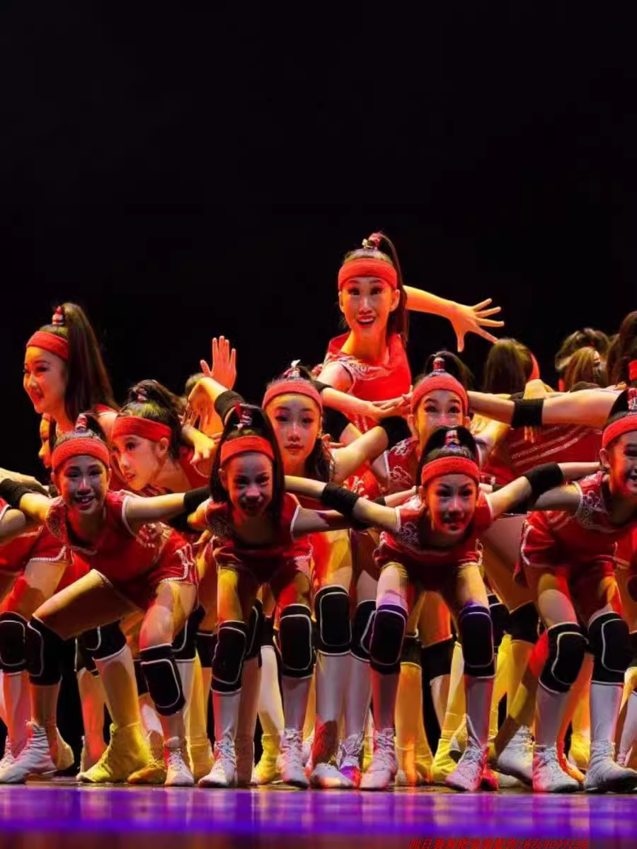 第十二届小荷风采舞蹈儿童女排球演出服就是不服气排球舞蹈演出服