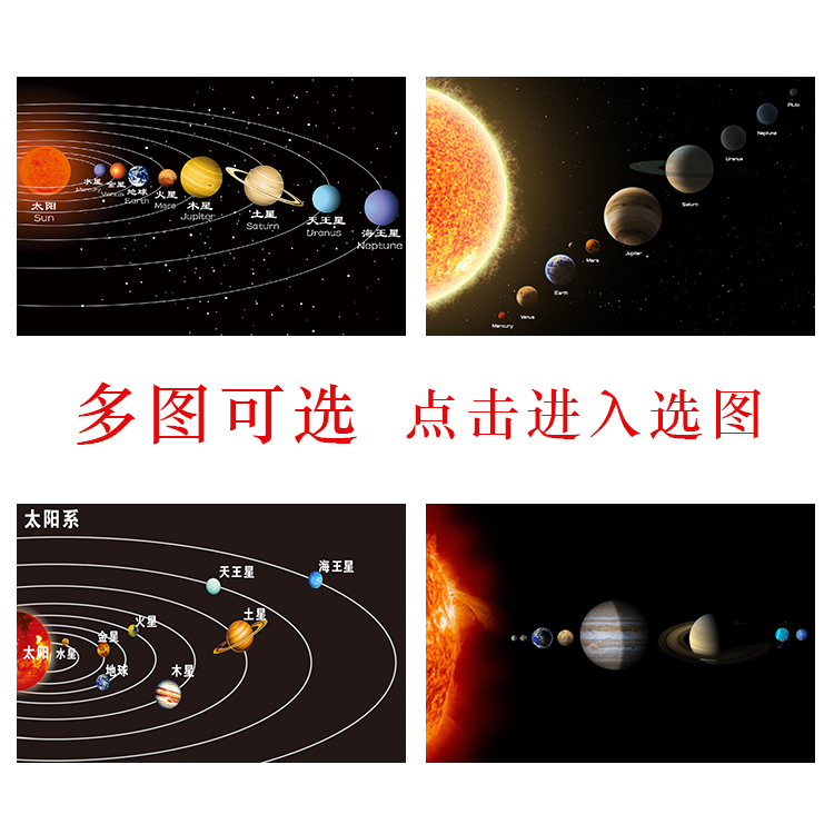 八大行星画